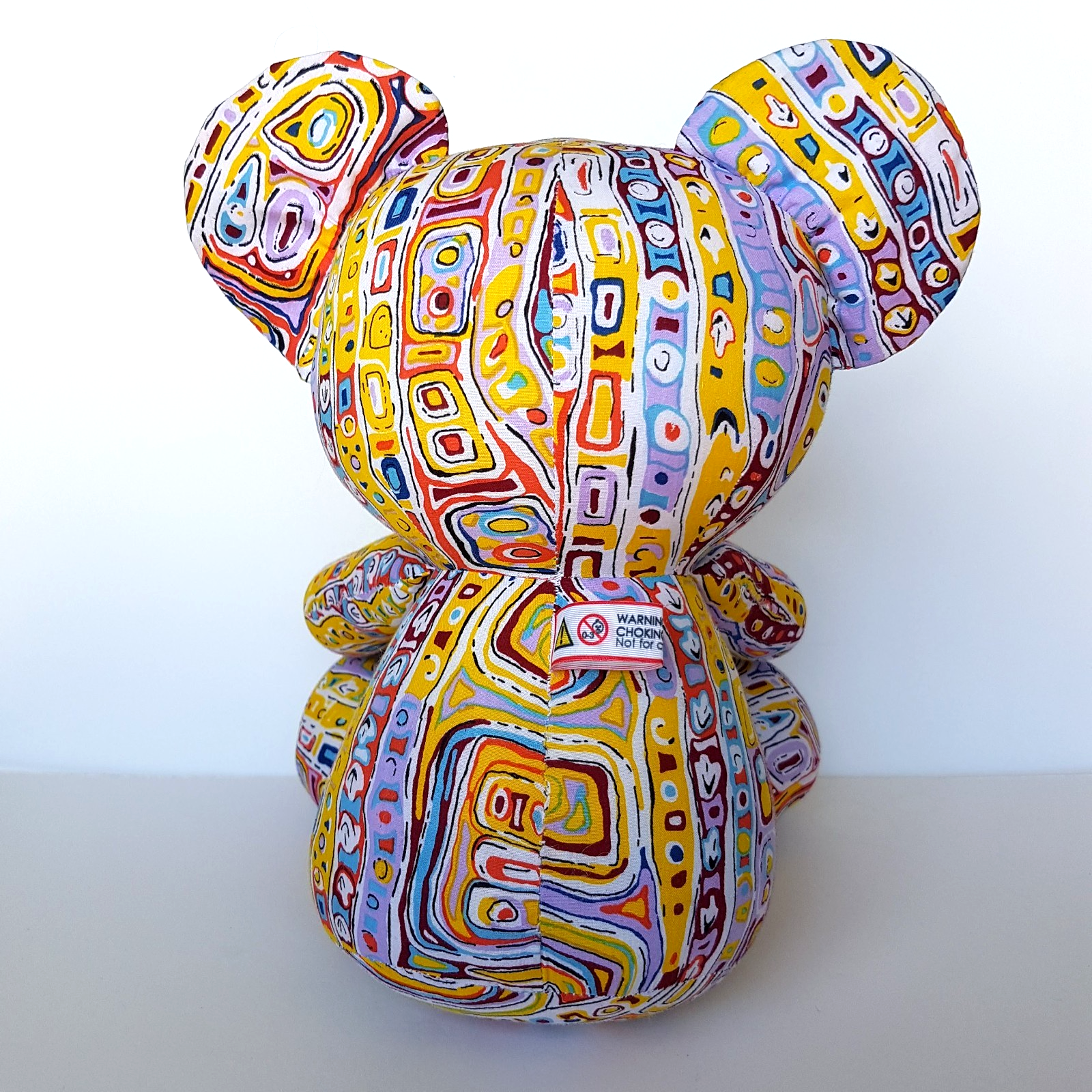 Australian OALA ABORIGINAL ARTIST Felicity Robertson Nampitjinpa Koala Plush Toy3