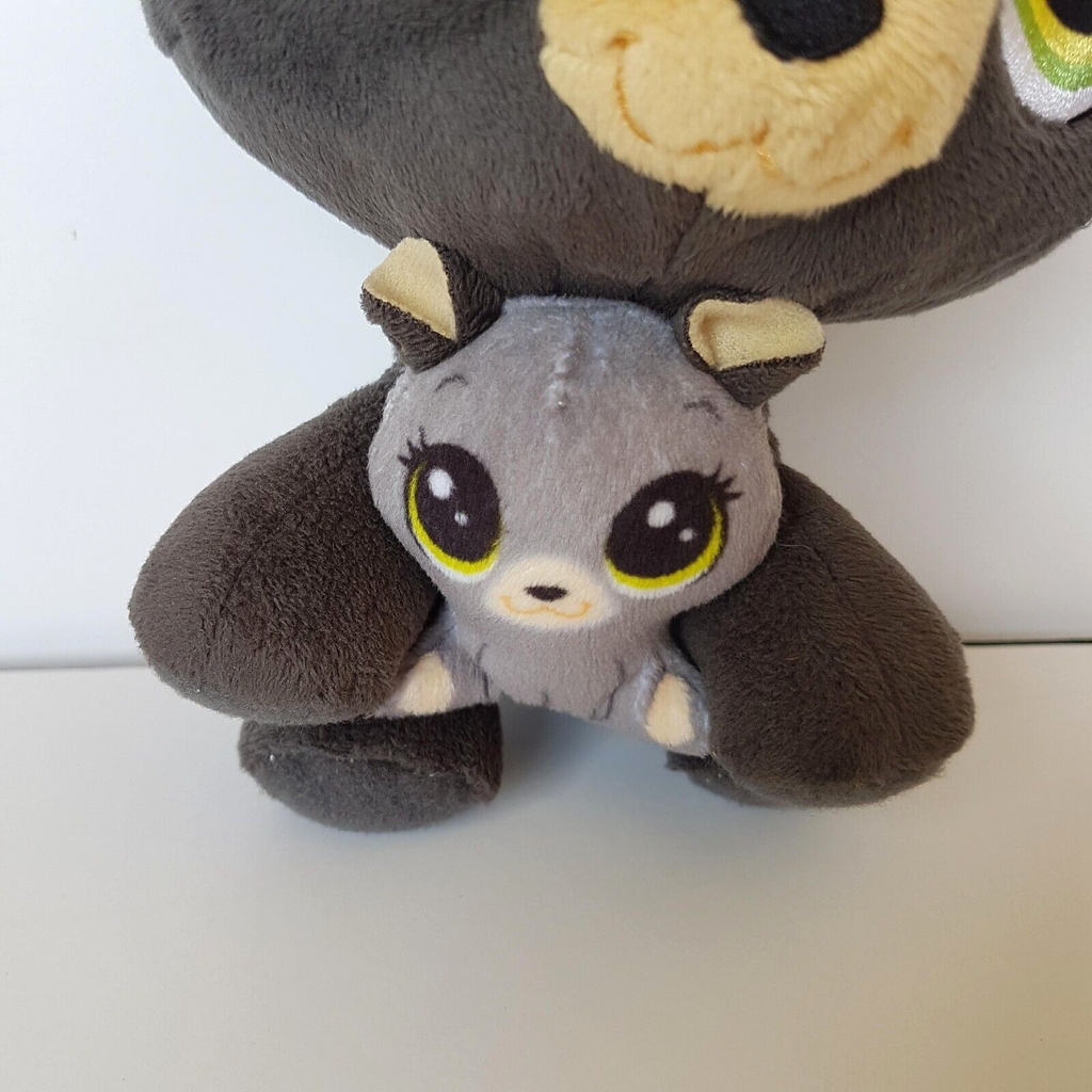 Littlest Pet Shop CHESTNUT COCOLINA BEARLY Stuffed Animal Grey Soft Toy Cute2