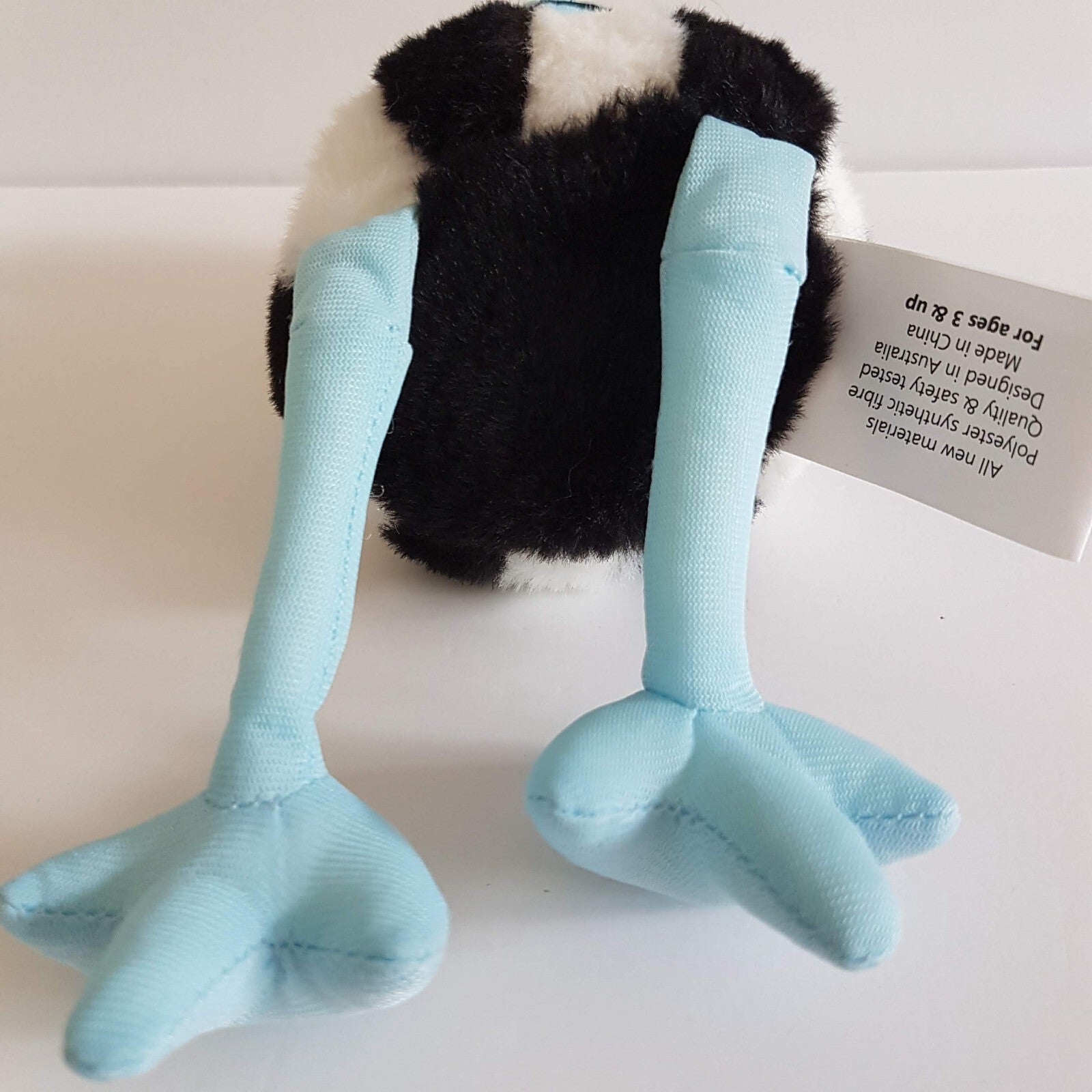 STRIPEY THE EMU CHICK Plush 9" Stuffed Animal Cute Bird Soft Toy Big Eyes Toy8