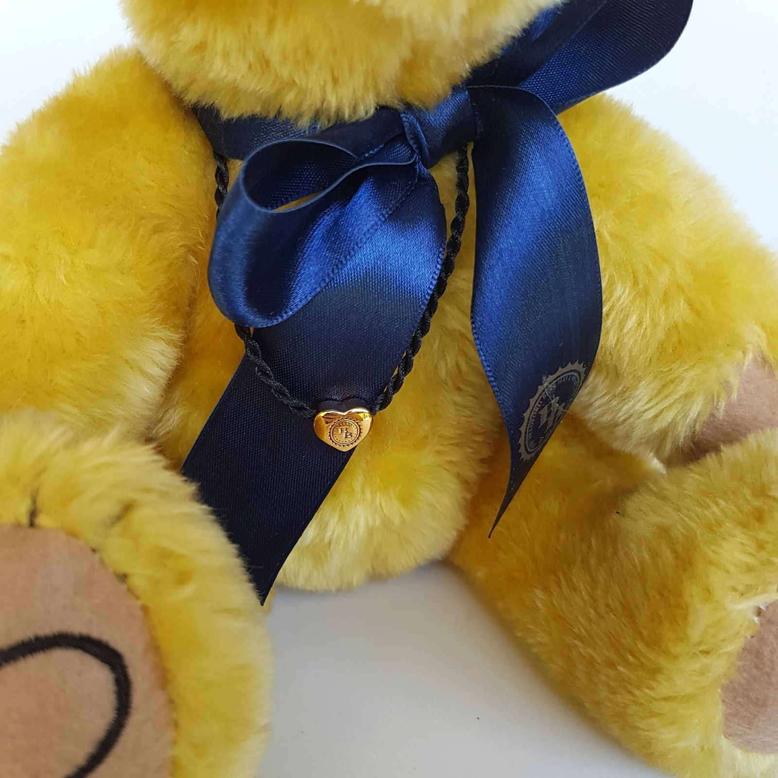 Bradford Exchange Exclusive BALDWIN BEARS Rare BGE Teddy JOINTED Heart Soft Toy3