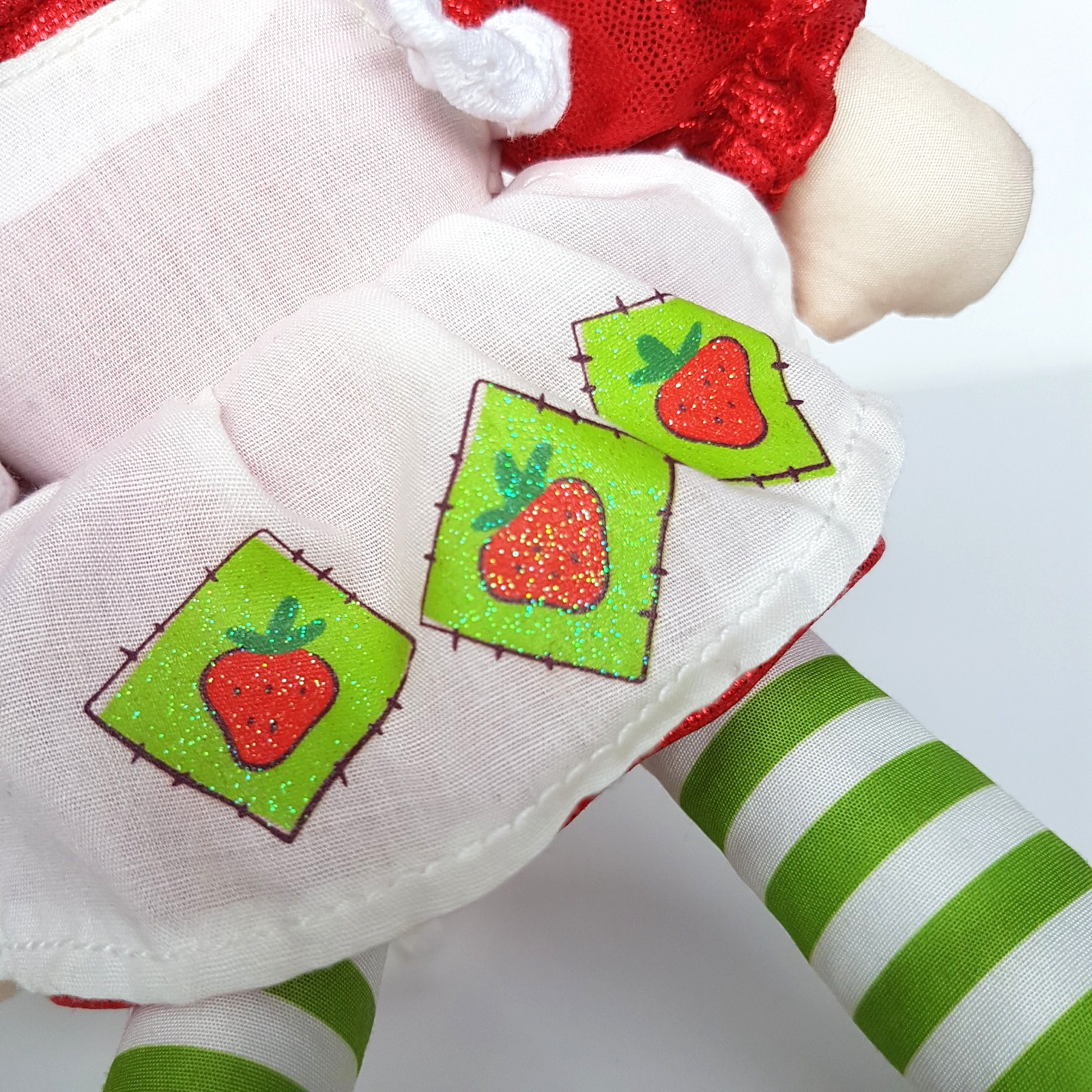 Strawberry Shortcake RAG DOLL 40th ANNIVERSARY Sparkle Glitter 36cm Soft Toy8