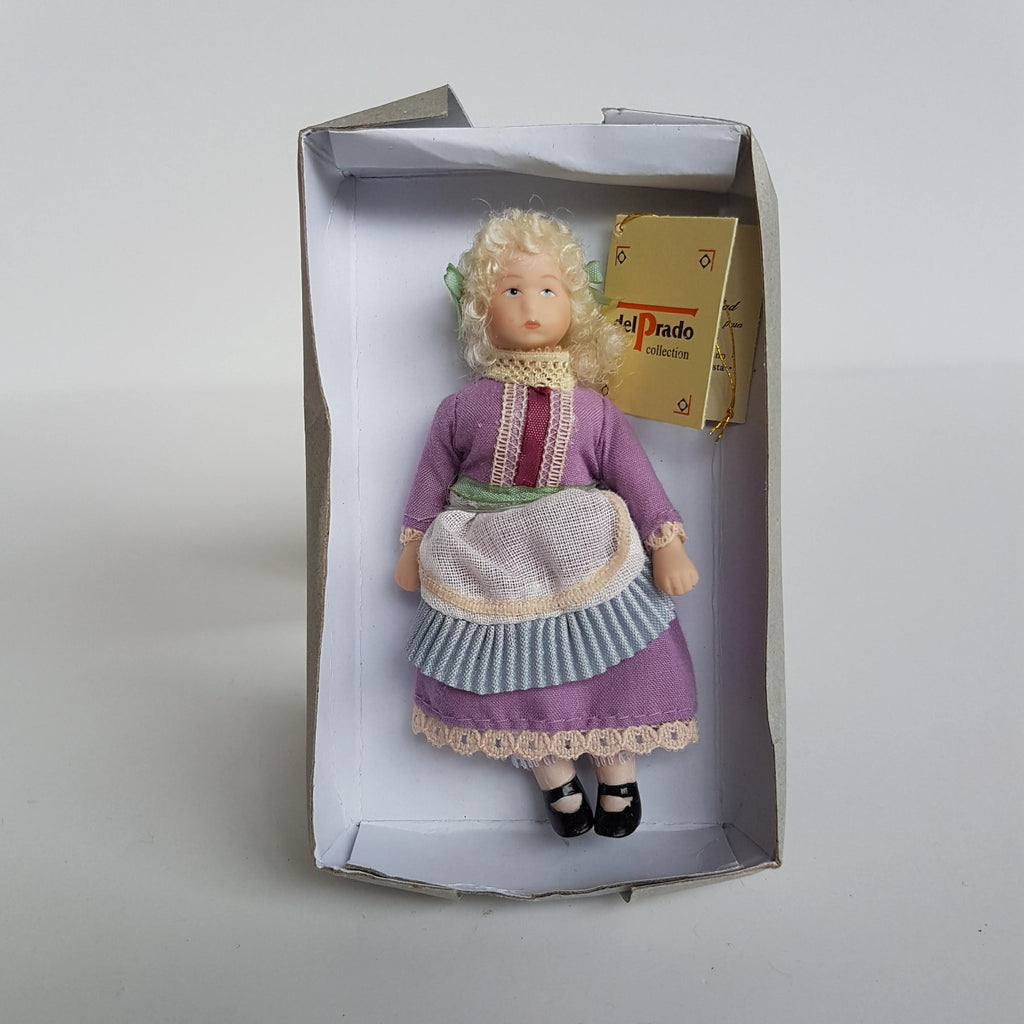 Del Prado Doll House VICTORIAN GIRL Doll Daughter Small Cute BOX Collectible Toy12