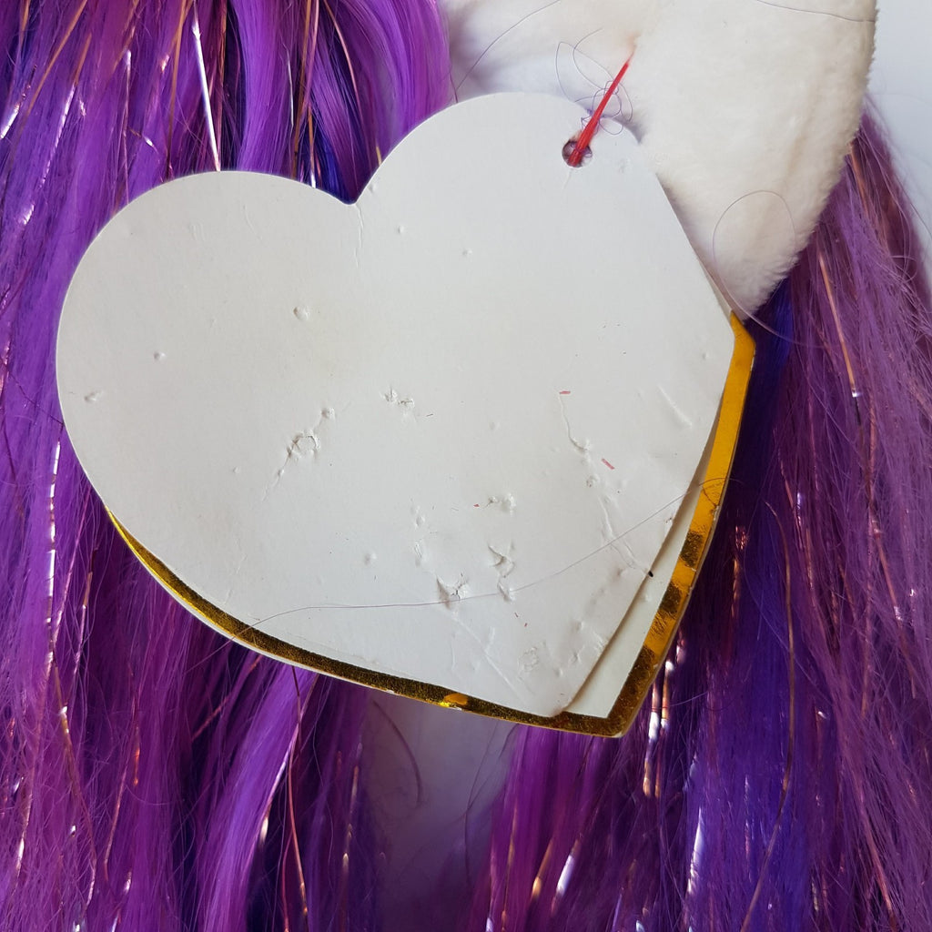 TY My Little Pony RARITY SPARKLE Large Plush 17” Stuffed Animal Soft Toy 20166