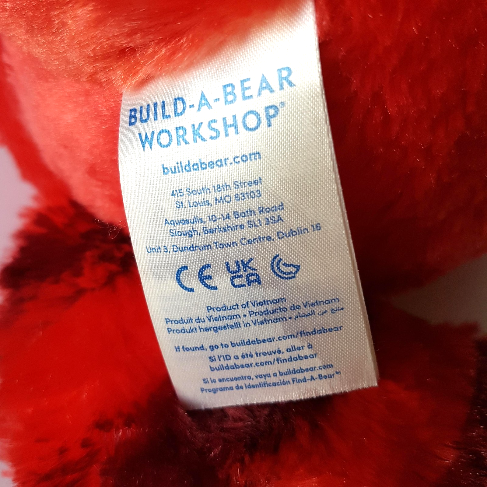Build a Bear TURNING RED PANDA MEI 35cm Plush Pixar Soft Toy Stuffed Animal BAB8