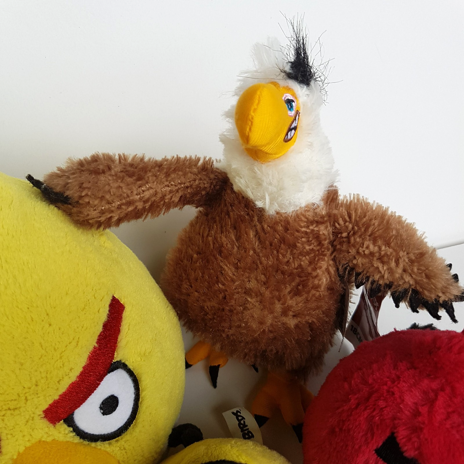 Angry Birds MIXED LOT Chuck Red Pig Eagle Game Plush Stuffed Animal Soft Toy4
