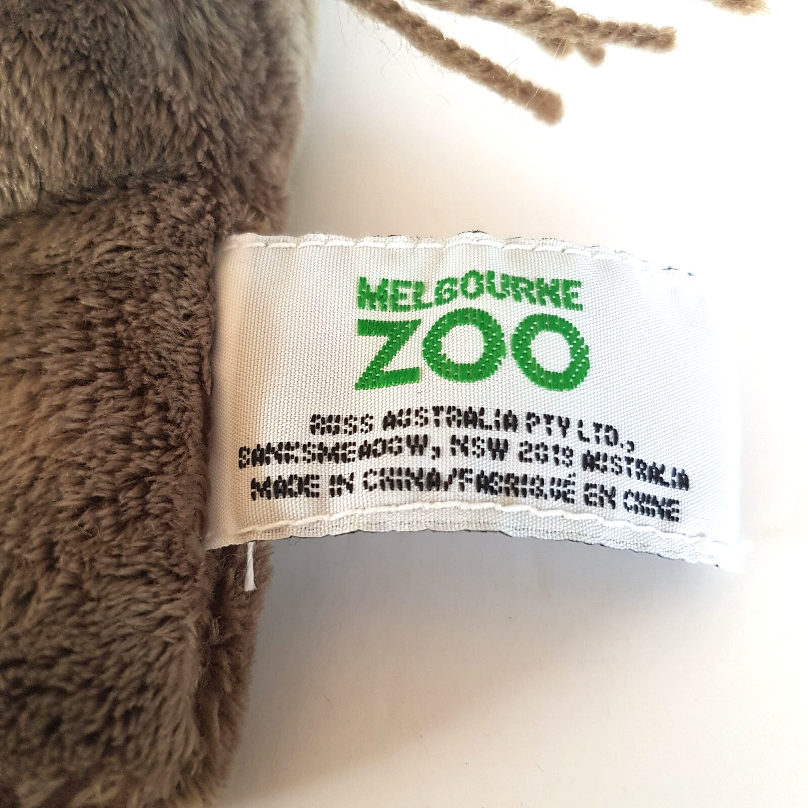 RUSS Melbourne Zoo ELEPHANT RARE Lil Peepers Plush Stuffed Animal Soft Toy Cute10