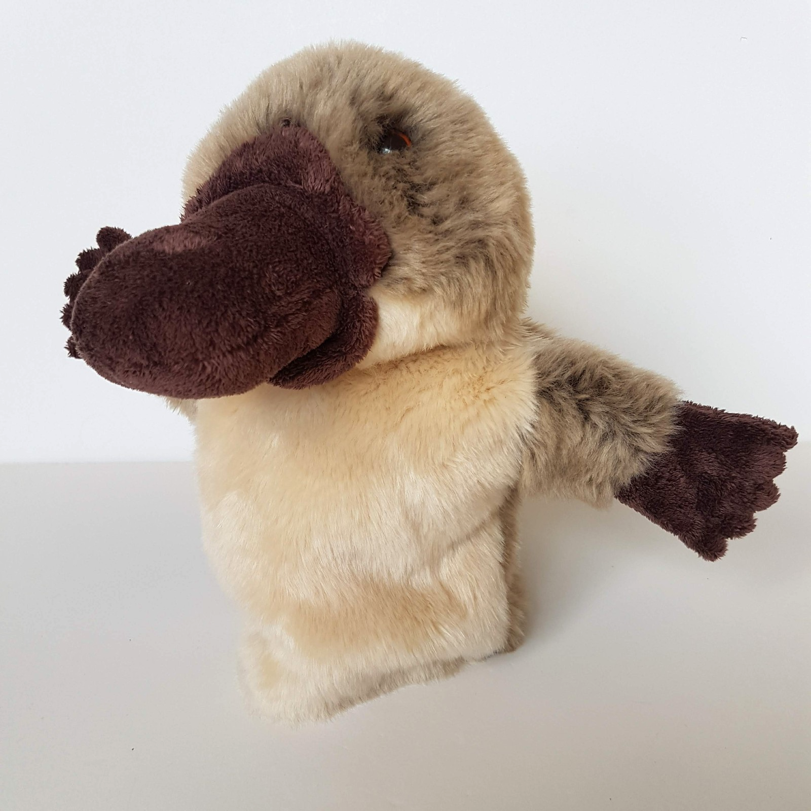 Korimco PLATYPUS HAND PUPPET Plush Stuffed Animal Soft Toy Australian Monotreme0