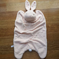 LARGE 112cm Rabbit Baby Blanket Comforter Lovey Security Plush Bunny Soft Toy0