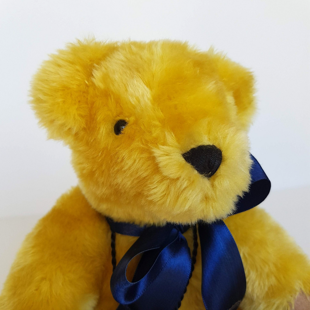Bradford Exchange Exclusive BALDWIN BEARS Rare BGE Teddy JOINTED Heart Soft Toy1
