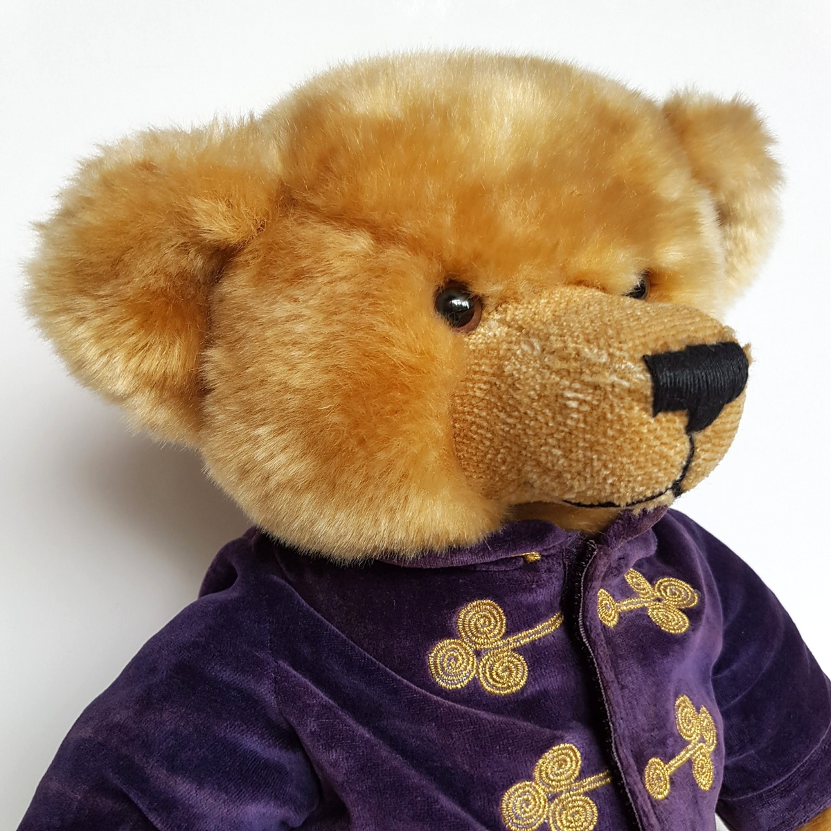 Harrods CHRISTMAS 2000 Teddy Bear Plush 34cm Large Stuffed Animal Soft Toy Cute1