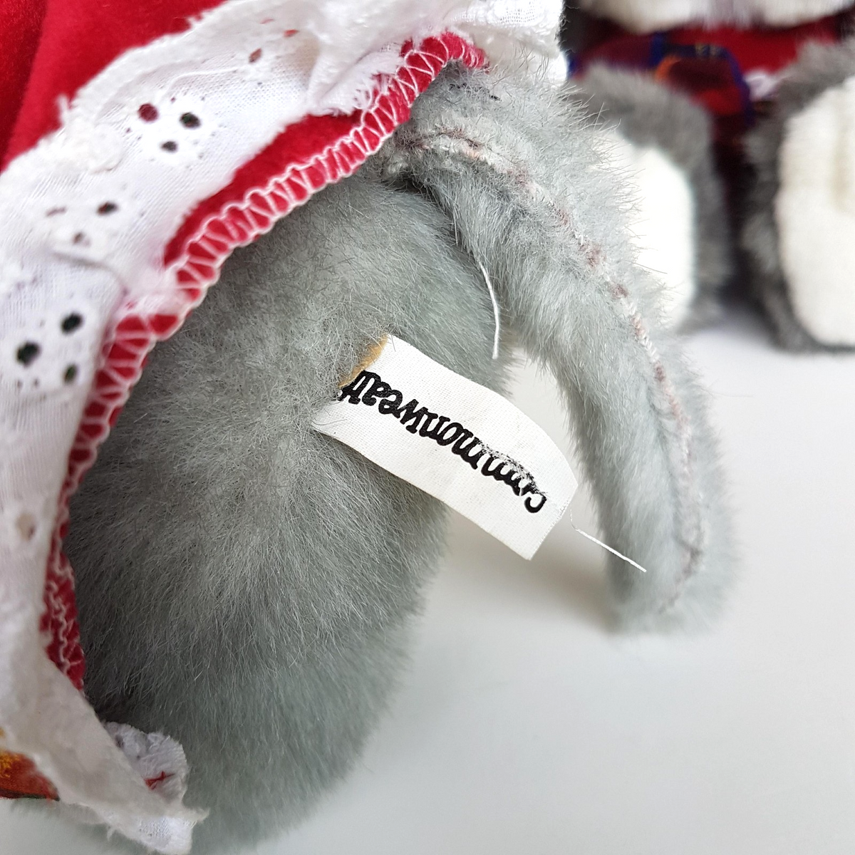 VTG Commonwealth CHRISTMAS MOUSE FAMILY Decoration Plush Soft Toy Stuffed Animal7