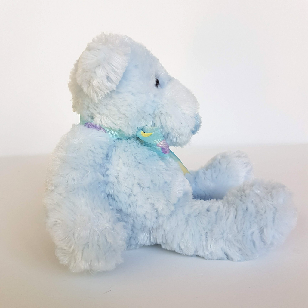 Minkplush FLOPPY BLUE LUKE Teddy Bear Tomfoolery 25cm Stuffed Animal Soft Toy3