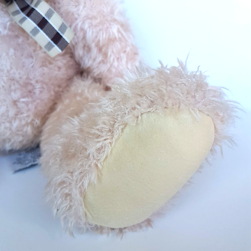 Russ TEDDY BEAR ELIZABETH Plush 33cm Soft Toy Beanbag Stuffed Animal Cute Cream4