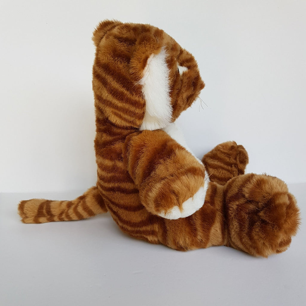 RARE Playful Plush TIGER Wild Cat Soft Toy 28cm Stuffed Animal Zoo Safari Plush6
