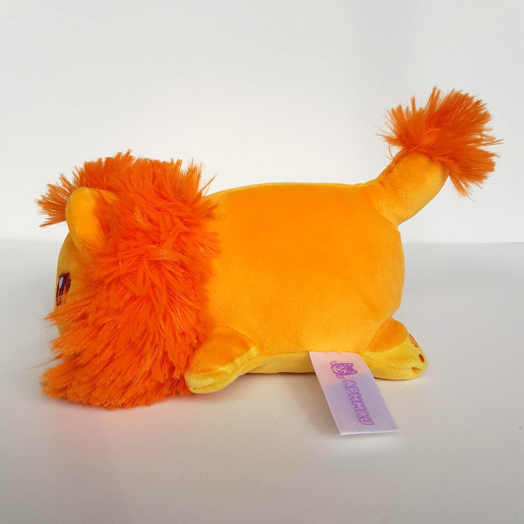 Aphmau MeeMeows LION CAT Mystery Plush Soft Toy 15cm Orange Stuffed Animal Cute3