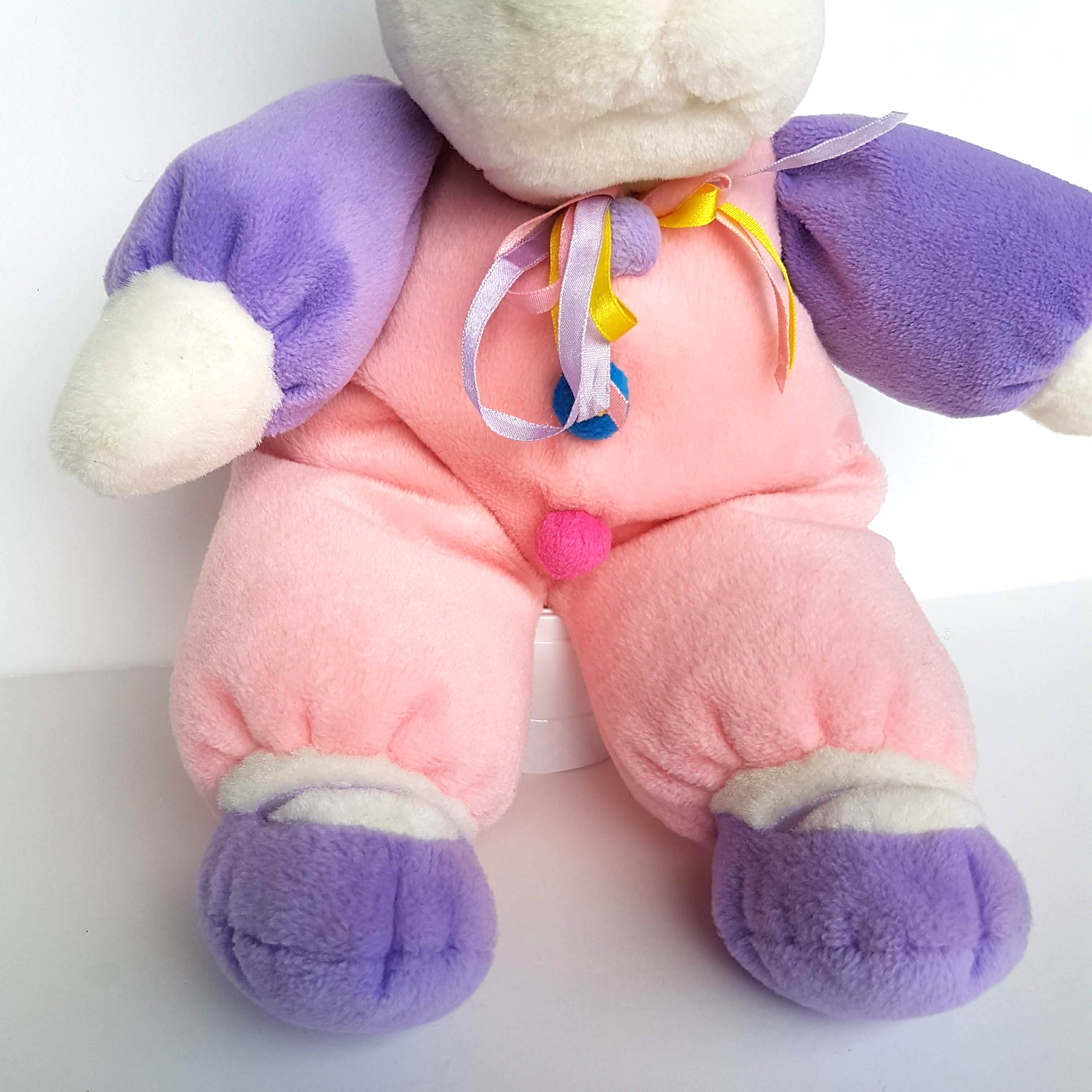 Vintage Lemonwood VELOUR BUNNY 45cm RARE Plush Soft Toy Stuffed Animal Rabbit5
