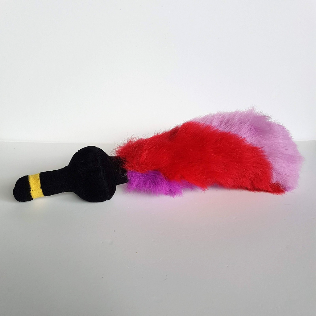 2004 The Wiggles CAPTAIN FEATHERSWORD Sword 40cm Plush Stuffed Soft Toy Pretend0