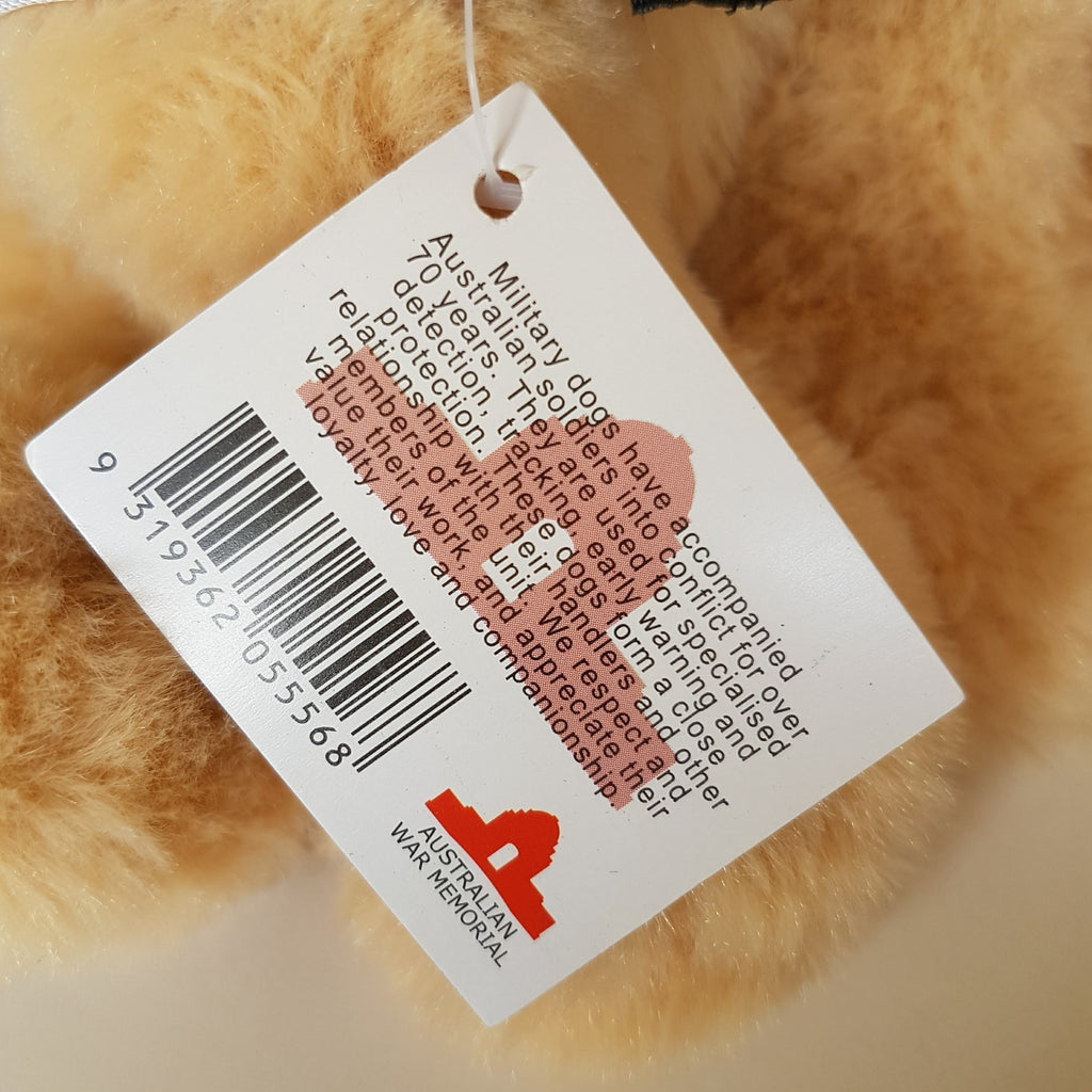 Australian War Memorial DOG PLUSH BUDDY Elka Military Soft Toy Stuffed Animal7