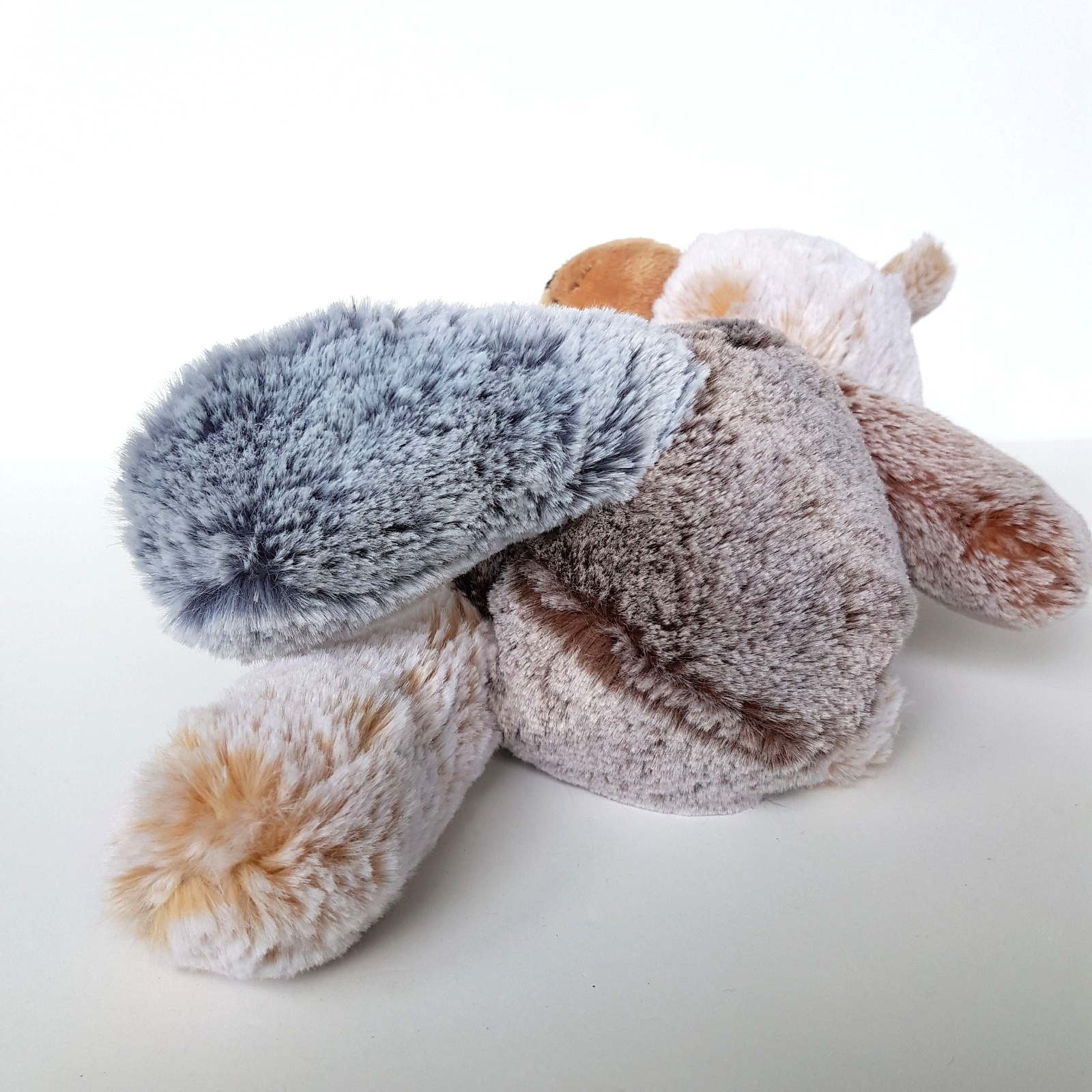 Korimco BUTTONS TEDDY BEAR Plush 27cm Stuffed Animal Soft Toy Frosted Fur Cute9