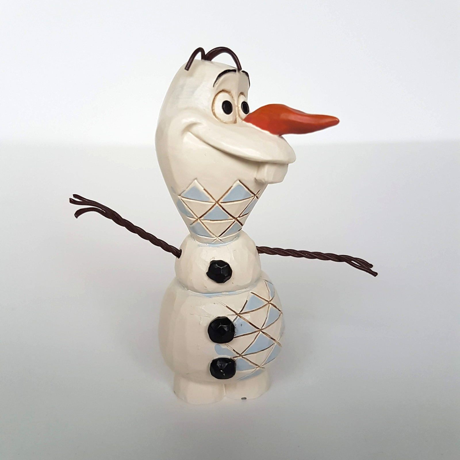Jim Shore FROZEN YOUNG OLAF Figure Retired Disney Traditions 8.5cm Rare HTF Snow1