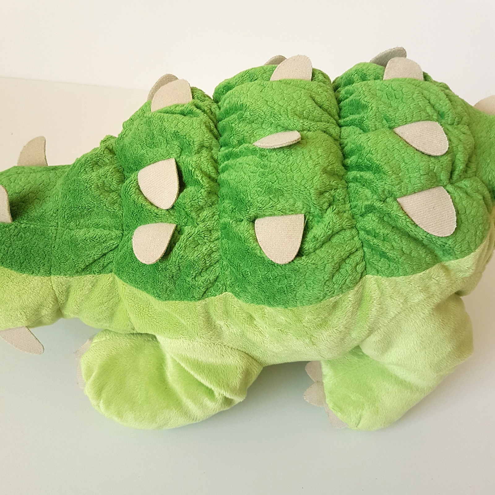 Ikea GREEN DINOSAUR Ankylosaurus Jattelik Plush 57cm Stuffed Animal Soft Toy9