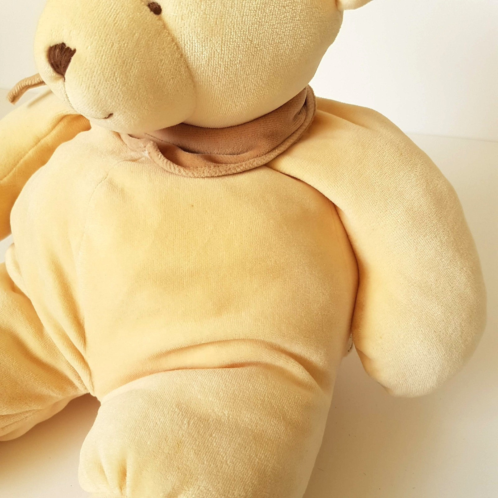 VTG Mamas & Papas VELOUR BEAR Soft Toy 50cm Teddy Floppy Plush Stuffed Animal2