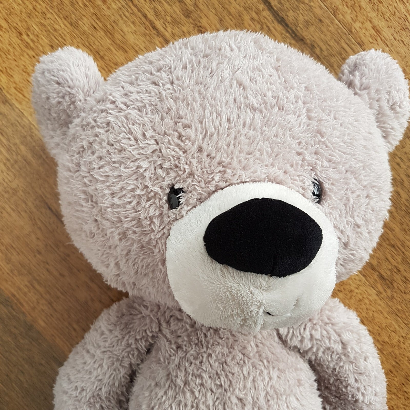 GUND JUMBO 60cm GREY FUZZY Large Gris Teddy Bear Plush Stuffed Animal Soft Toy1