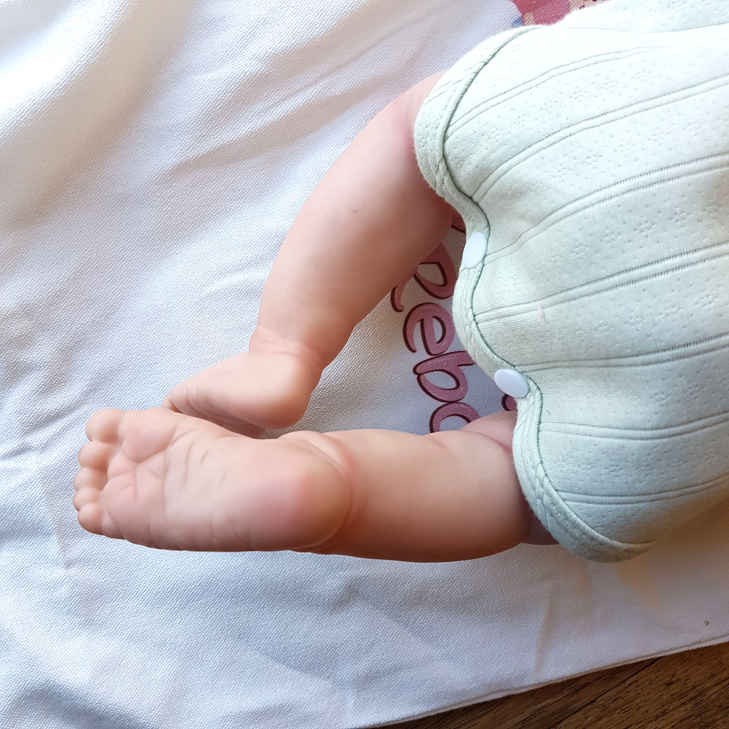 Doll Reborn LIFELIKE BOY BABY Root Hair Realistic 46cm 1kg Weighted Articulated10