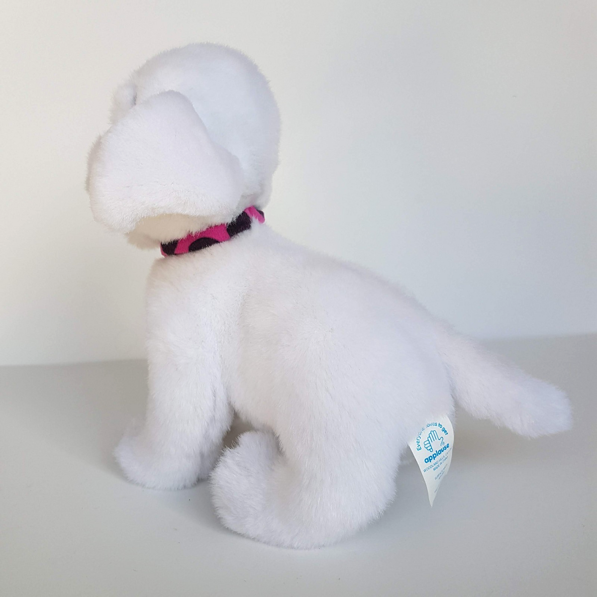 Applause 101 Dalmatians ODDBALL DOG Plush White Puppy Soft Toy Stuffed Animal4
