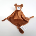 Dymples BROWN BEAR Baby Lovey Plush Security Blanket Comforter Sleep Soft Toy0