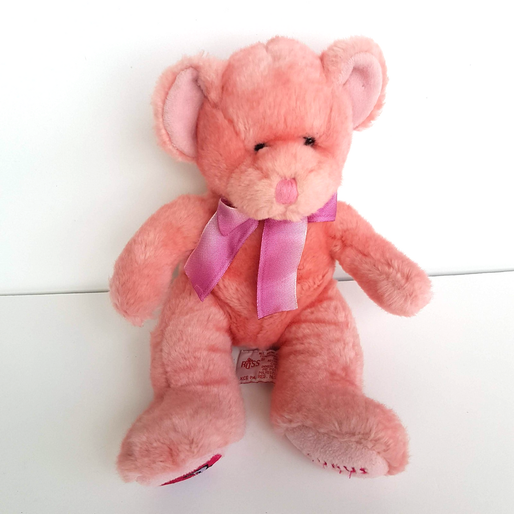Russ TAURUS Star Sign Astrology Pink BIRTHDAY TEDDY BEAR Soft Toy Stuffed Animal2