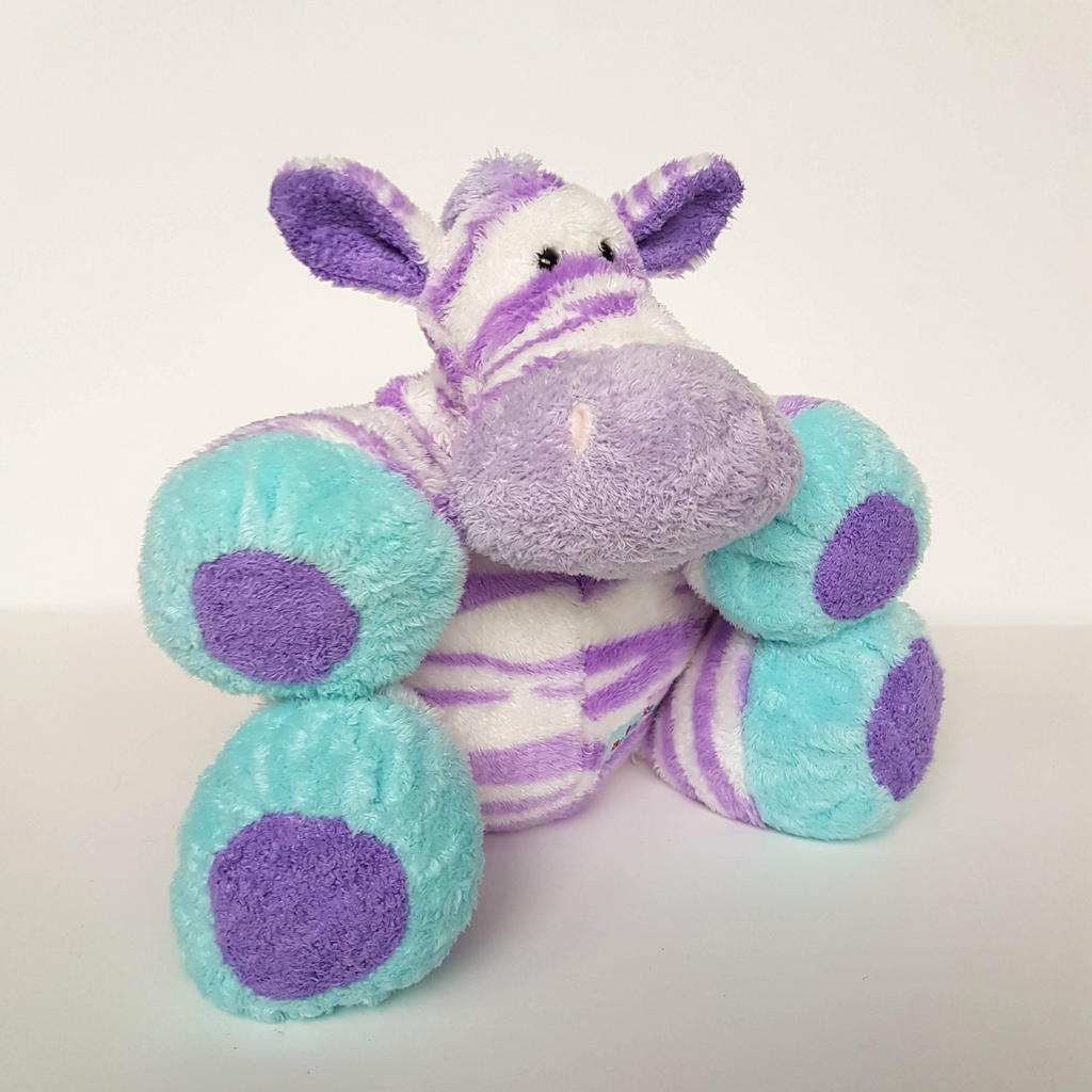 Bright Start CUTE ZEBRA Plush Lovey Comforter Soft Toy Stuffed Animal WA Jacobs2