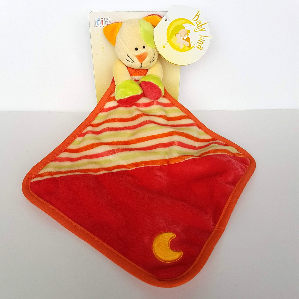 NEW Baby Luna CAT Baby Lovey Comforter Security Blanket Soft Toy Stuffed Animal0