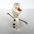 Jim Shore FROZEN YOUNG OLAF Figure Retired Disney Traditions 8.5cm Rare HTF Snow0