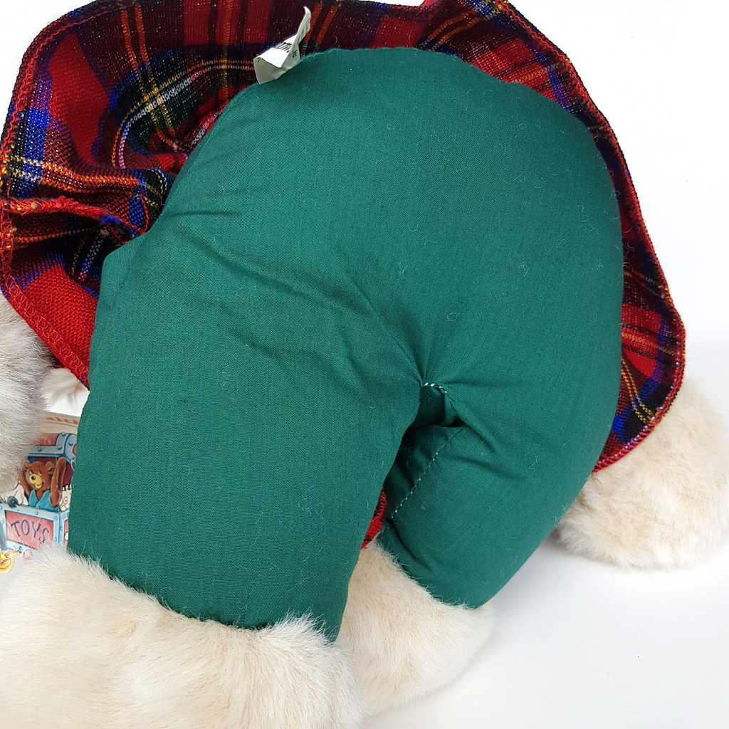 Vintage CHRISTMAS TEDDY BEAR Plush 49cm Commonwealth Toy Soft Toy Stuffed Animal17