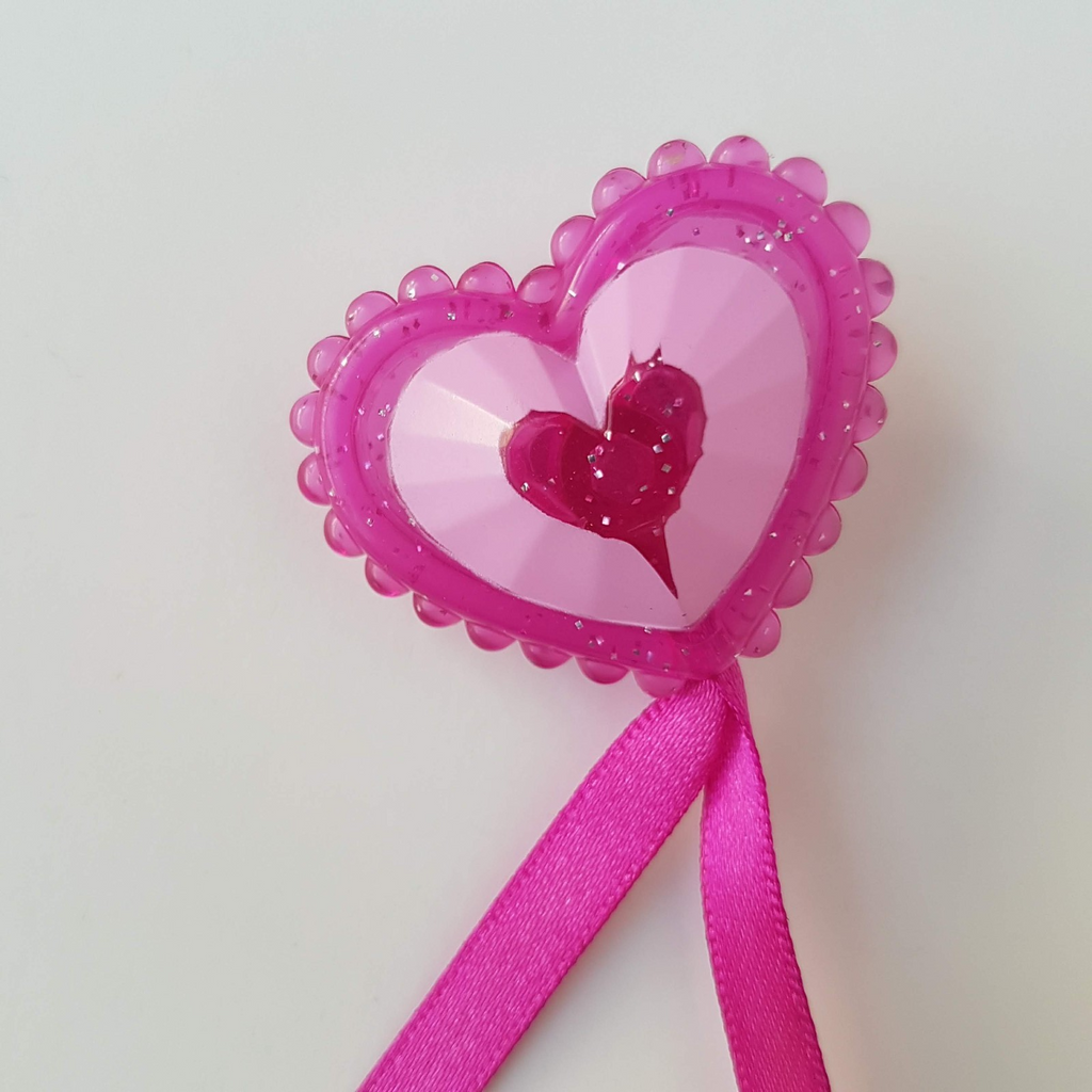 My Little Pony STYLING PONY PINKIE PIE HEART BARRETTE Accessory Replacement Clip1