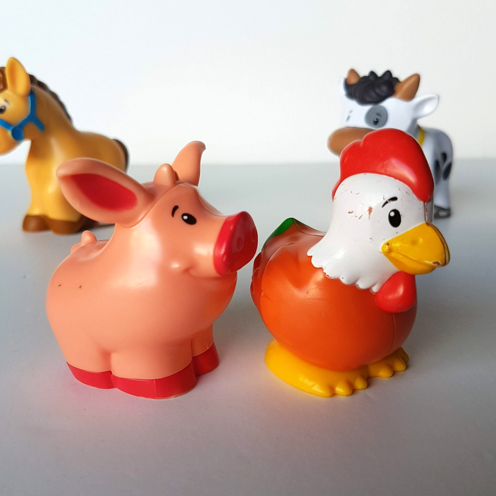 Fisher Price Little People MIXED LOT Farm Animals Birds Boy Girl Figures Toy14
