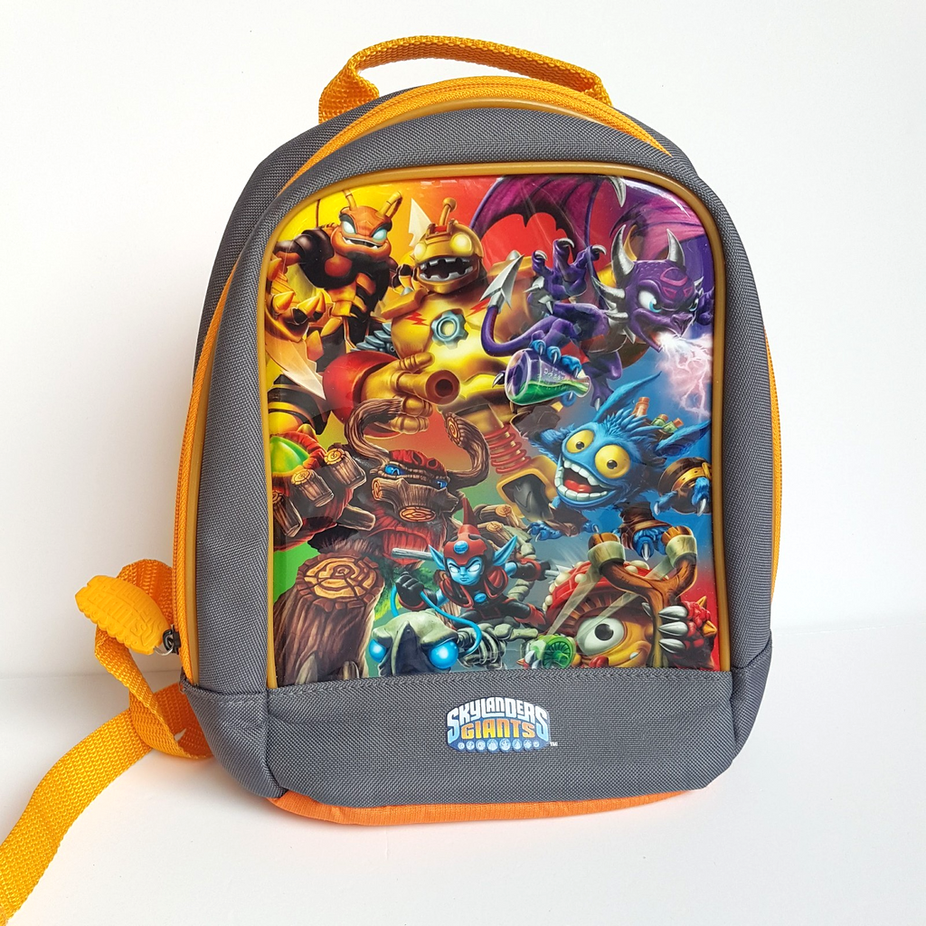 Skylanders Giants KIDS BACKPACK Case 29cm Slingback Shoulder Storage Bag Gaming0