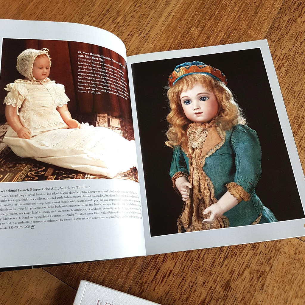 Theriault's DOLL CATALOGUE Bundle Fine Antique Doll Collection Auction Books14