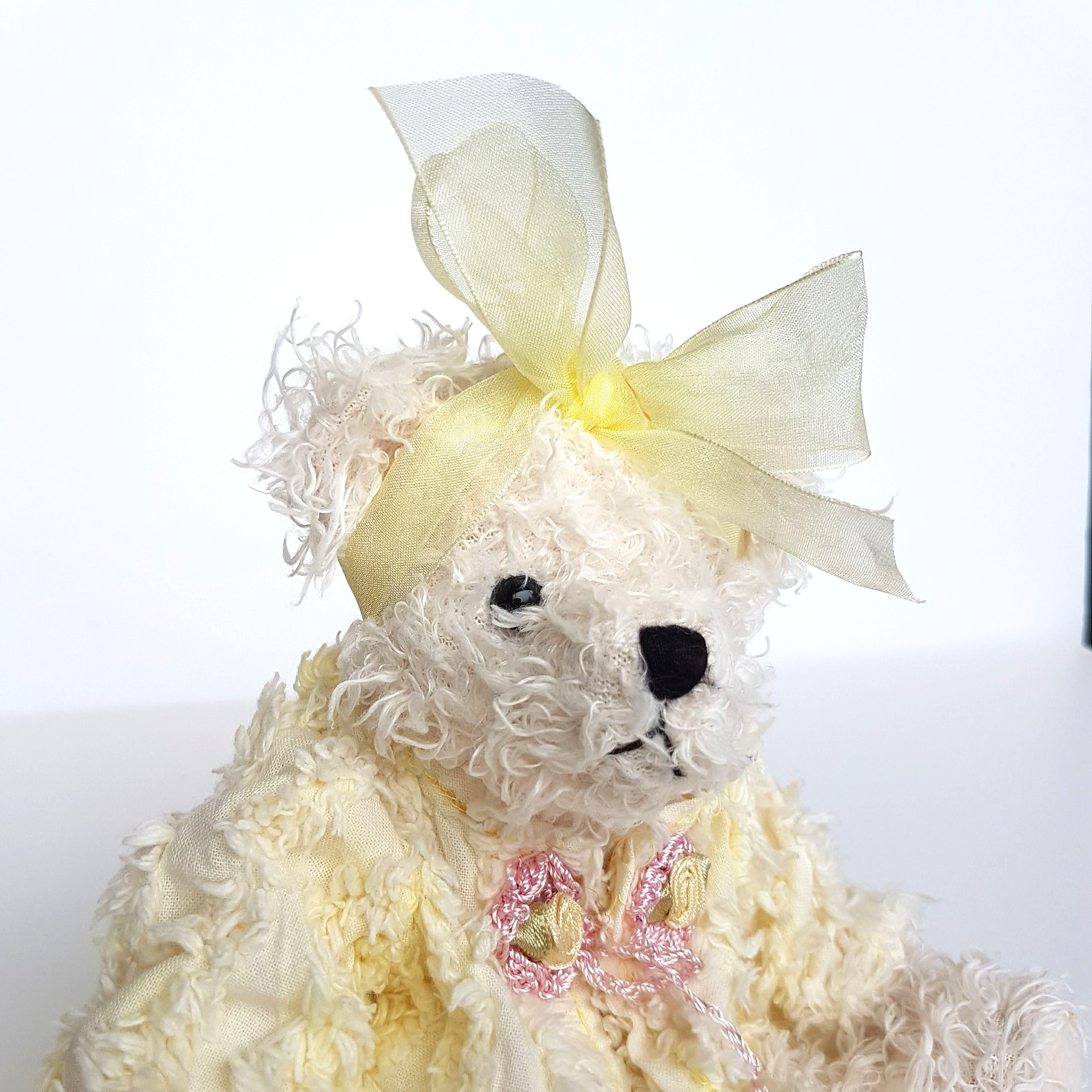 Blythswood Bears TEDDY Plush 22cm Stylesetter Yellow Stuffed Animal Soft Toy #21