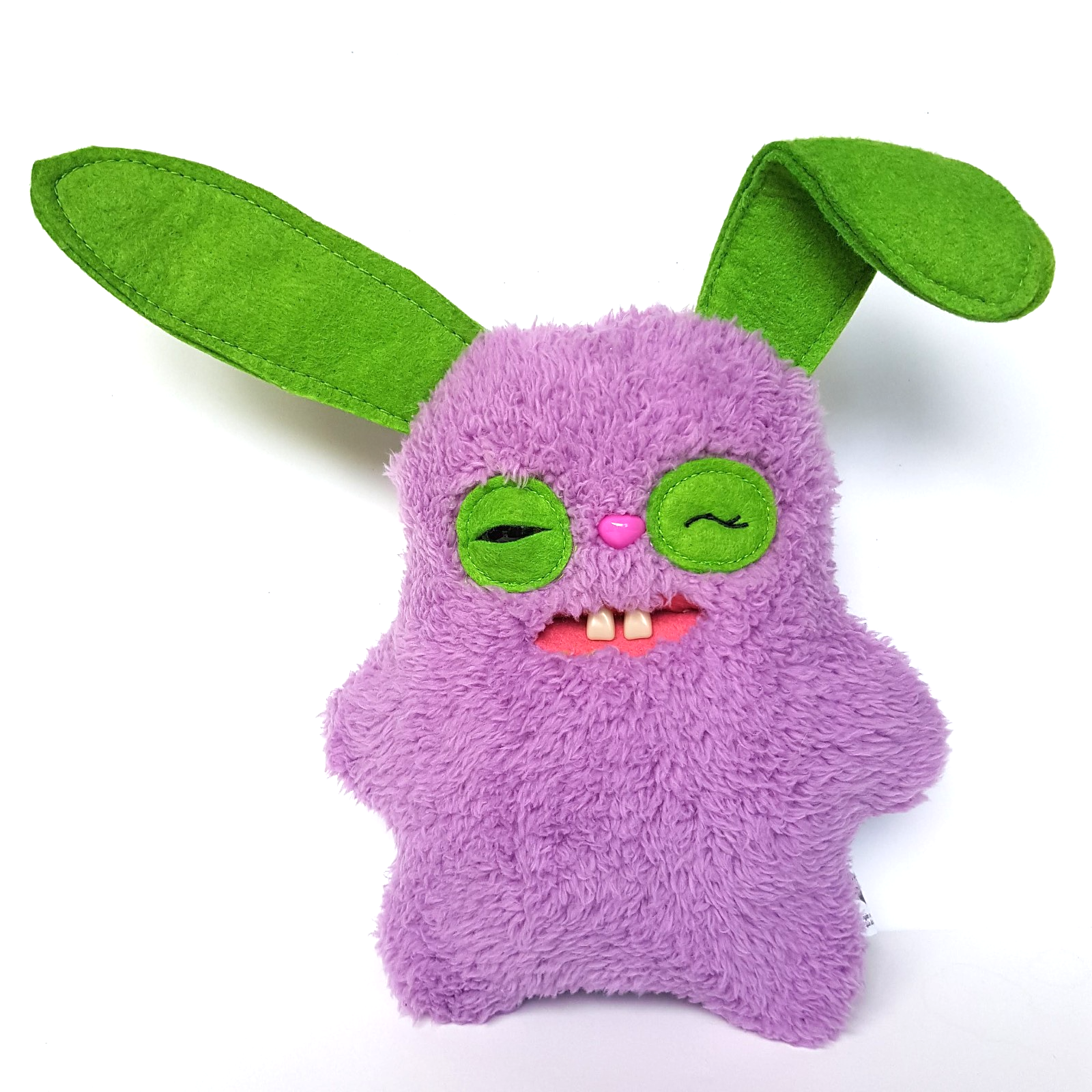 Fuggler LIMITED EDITION RABID RABBIT Funny Ugly Monster Plush Toy Rare Purple0