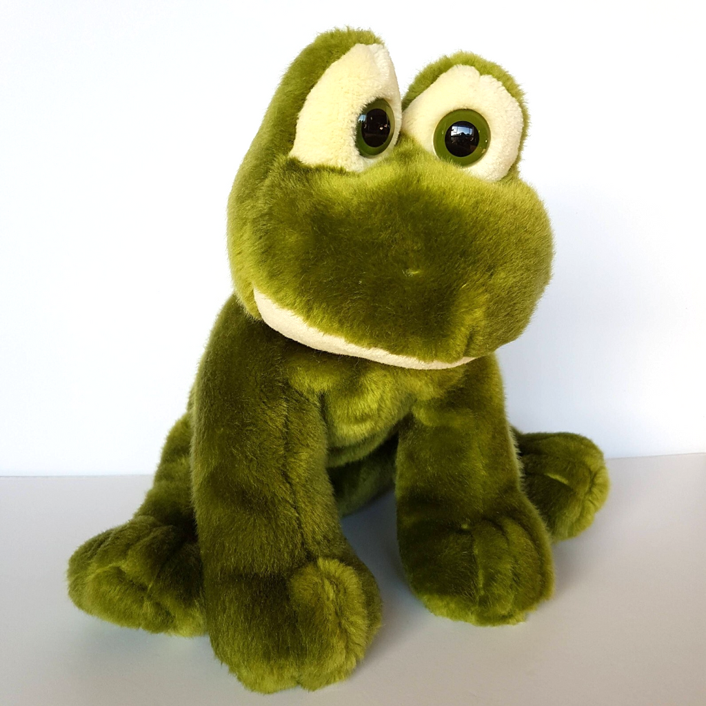 Keel GREEN TREE FROG Plush 25cm Sitting Stuffed Animal Reptile Soft Toy Cuddly2