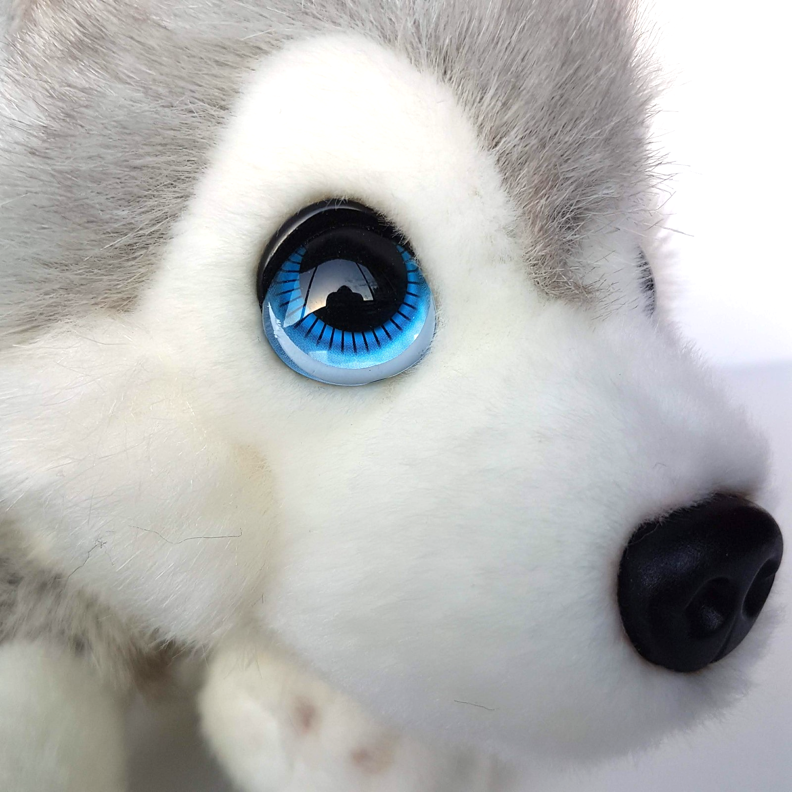 Cuddle Puppies HUSKY MALAMUTE Dog Plush Stuffed Animal Soft Toy Weighted Beanbag8