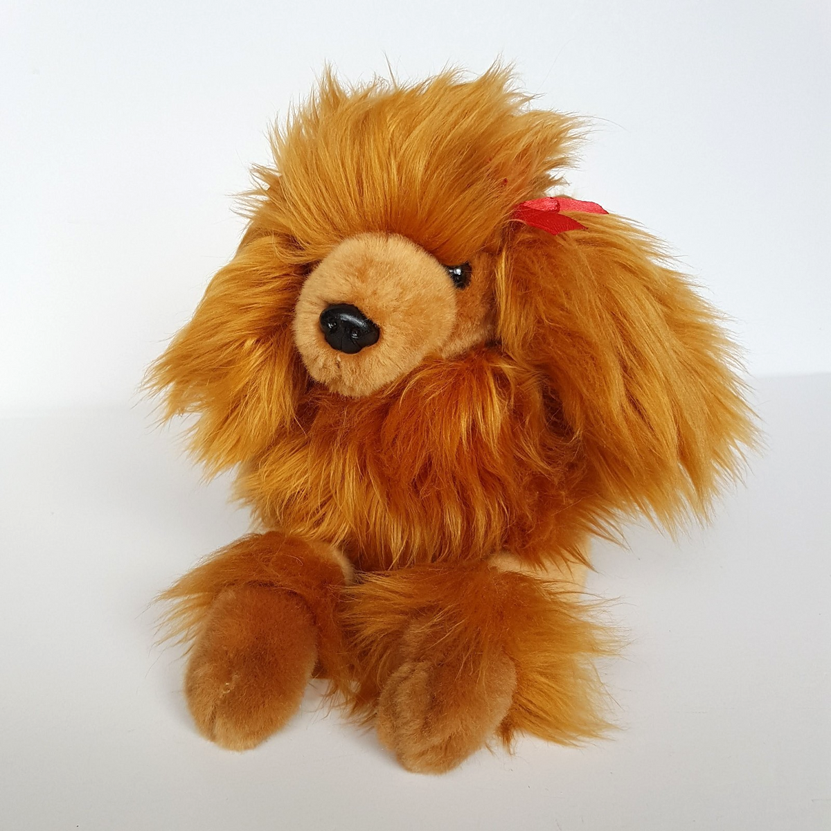 Bocchetta RED SETTER or POODLE DOG Puppy Plush 32cm long Soft Toy Stuffed Animal1