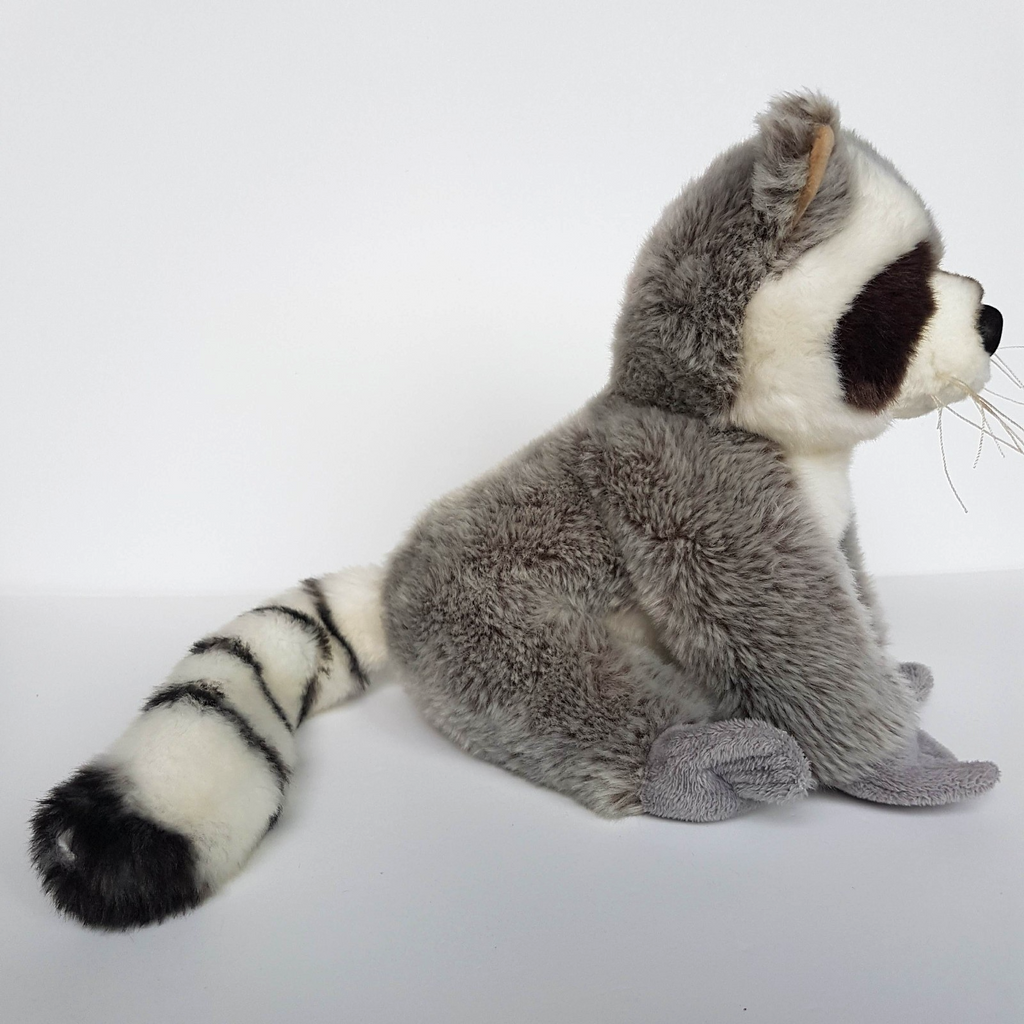 Cashbox Amusements RACCOON Plush 24cm tall Soft Toy Wild Stuffed Animal Cuddly3