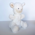 Kaiser LAMB SHEEP HAND PUPPET Plush 23cm Soft Toy Stuffed Animal Cuddly Cute0