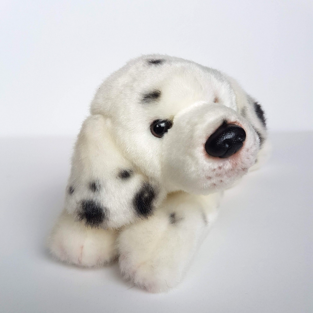 Cuddly Critters DALMATION DOG Plush Stuffed Animal White Spot Soft Toy 25cm Cute1