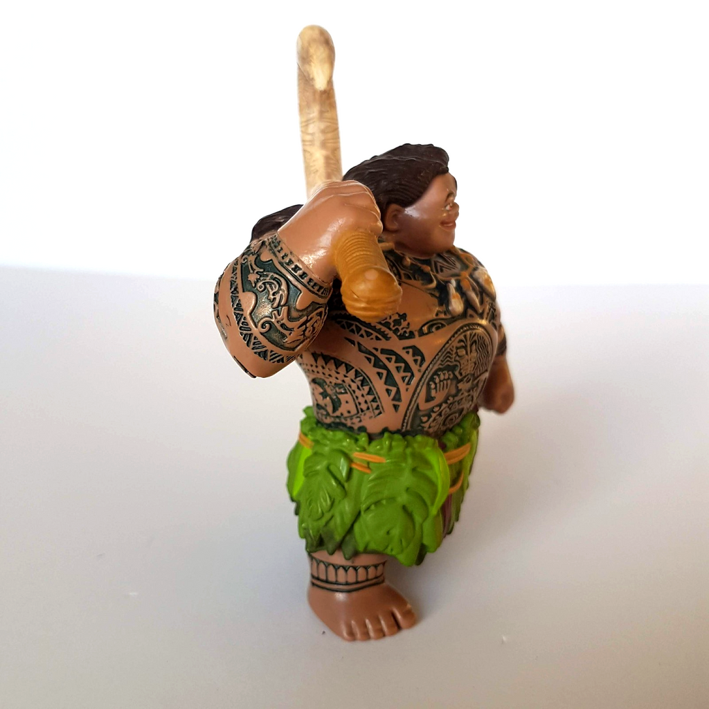 Disney Bullyland MOANA MAUI Vinyl 8cm Action Figure Hand Painted Toy Cake Topper1
