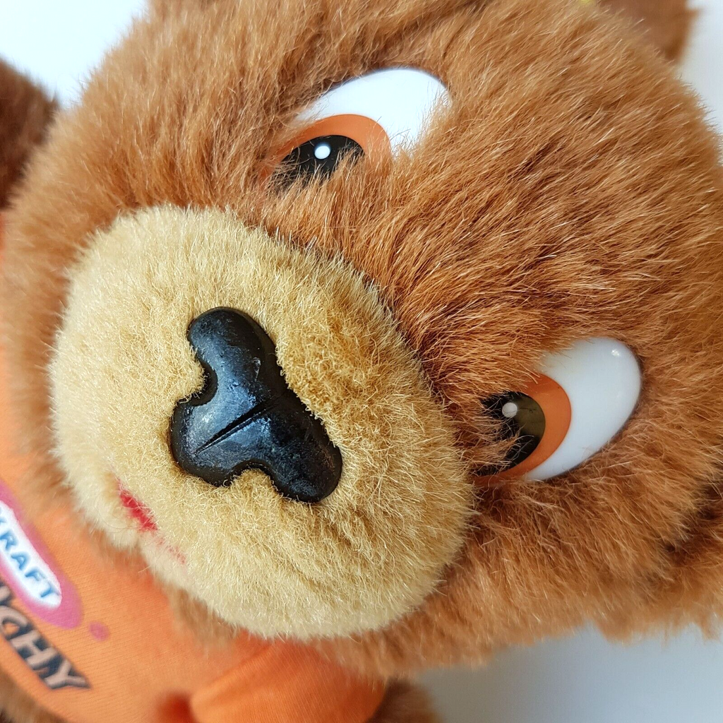 Vintage KRAFT Peanut Butter CRUNCHY & SMOOTH Plush Food Advertising Soft Toy7