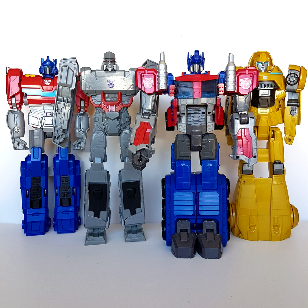 Transformer 27cm OPTIMUS PRIME BUMBLEBEE MEGATRON Robot Action Figure Lot0